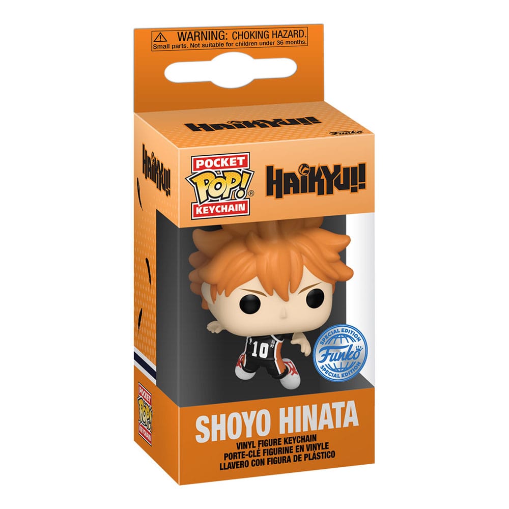 Funko Pop! - Haikyu!! - Schlüsselanhänger - Hinata - 4 cm